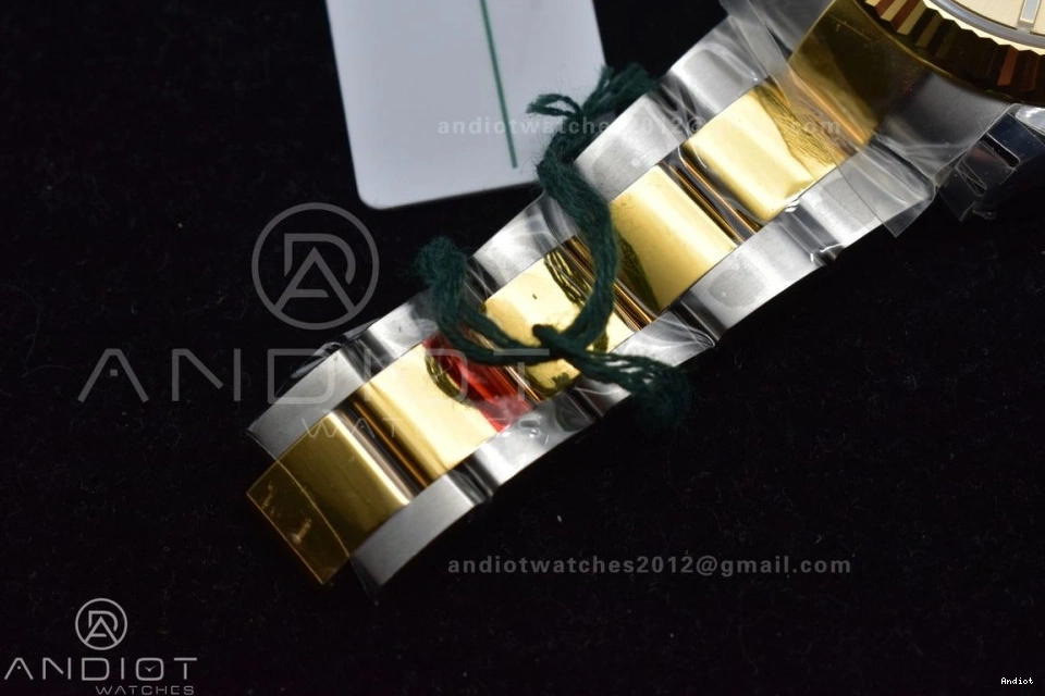 Edition Bracelet DateJust VSF 904L YG VS3235 Dial Best SS YG 41 126333 on 1:1 Oyster 1122